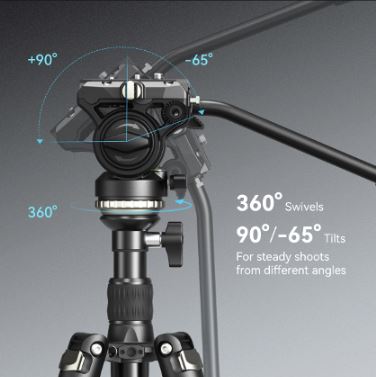 Smallrig Treppiede Video CT210 4475 Smallrig Treppiede Video CT210 4475